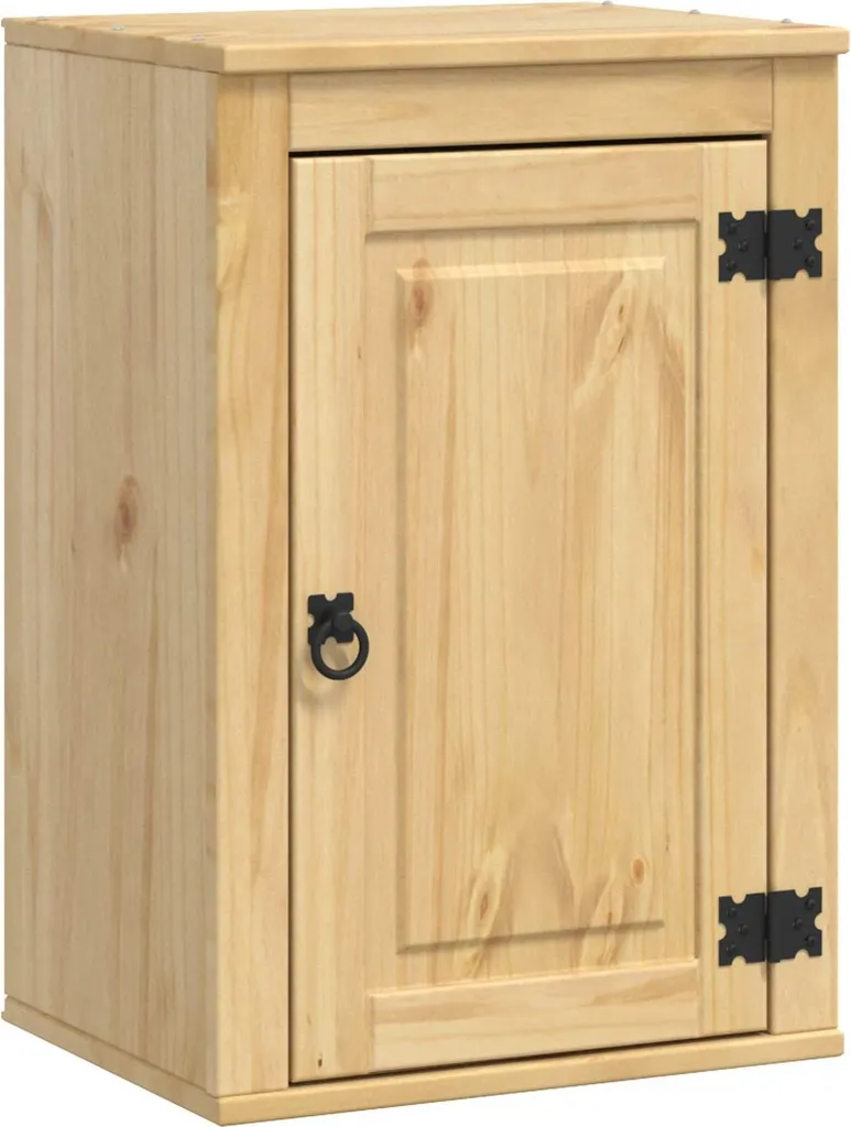 Armadietto SYFAX SKI Pino Massello Miele 60x32x40cm - Arredo Rustico