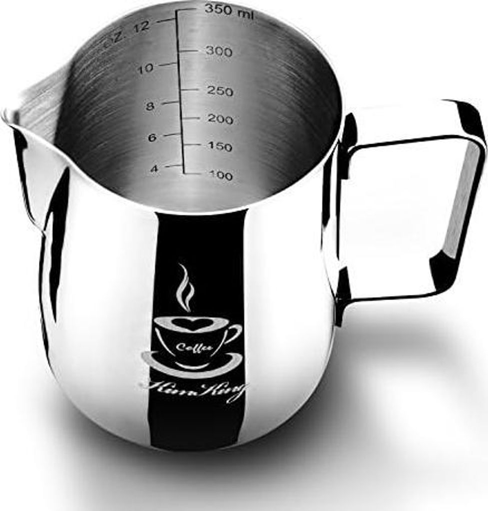 Milch Pitcher rostfreiem Edelstahl Milchkännchen perfekt Produktbild 