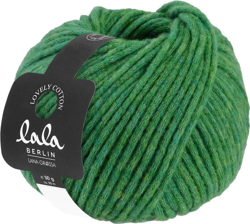 Lana Grossa - Lala Berlin Lovely Baumwolle 0045 opalgrün Produktbild 
