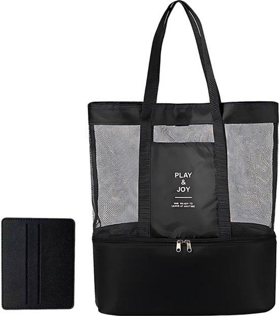 XXL Strandtasche für Familie, Reisen, Shoppen, Picknick, Sport