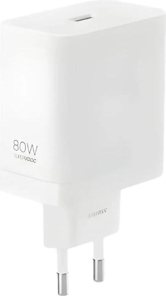 Realme 80W USB-A SuperVooc Adapter - White Produktbild 