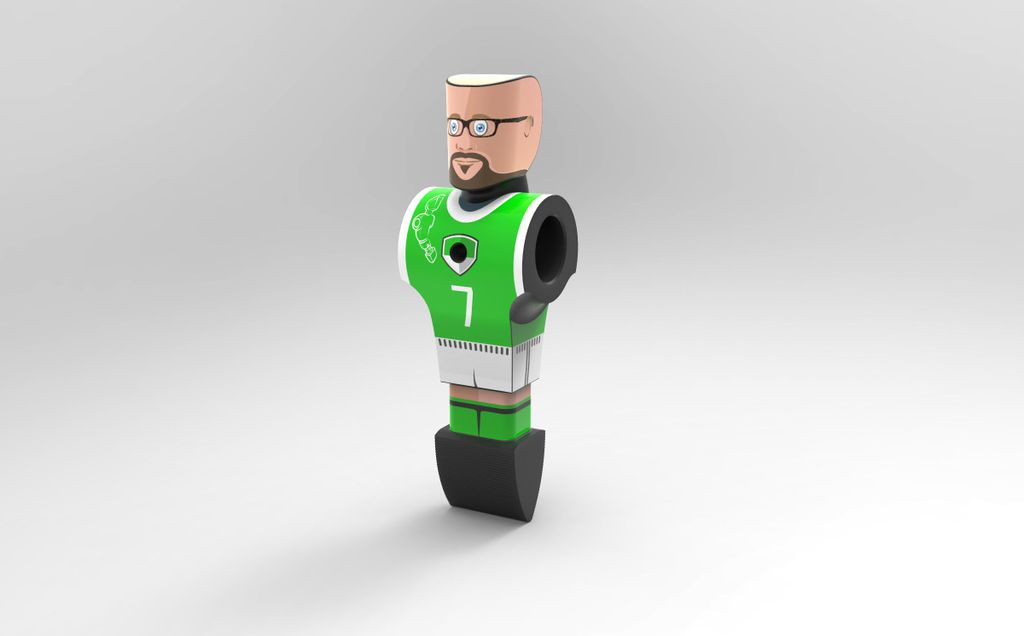 Ullrich-Sport Tischfussball Kicker Aufkleber-Set 'SoccerPro Figur'