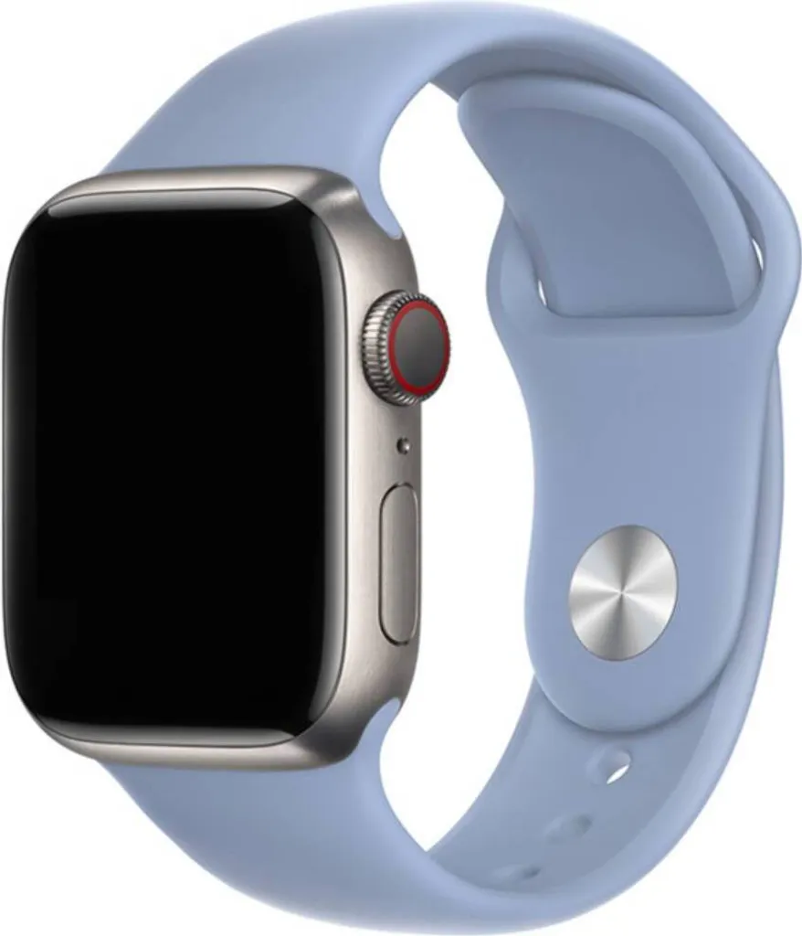Bracelet sport bleu pour Apple Watch 45mm 49mm : Idéal Fitness et Musculation