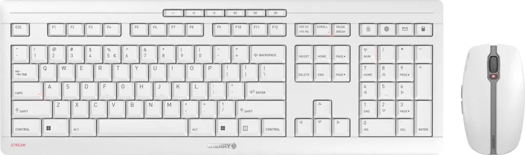 Ensemble Clavier et Souris Bureautique Cherry Stream Desktop Sans Fil