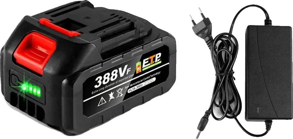 Batterie Haute Capacité 21V 3Ah avec Témoin de Charge Précis et Stable