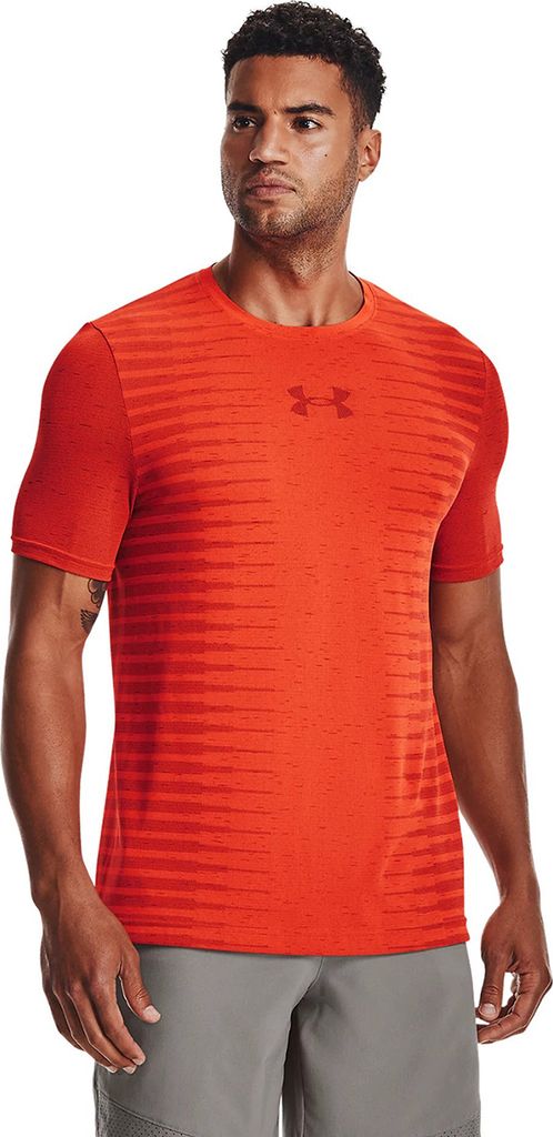 Herren T-Shirt Under Armour Seamless Wordmark SS, Größe: L