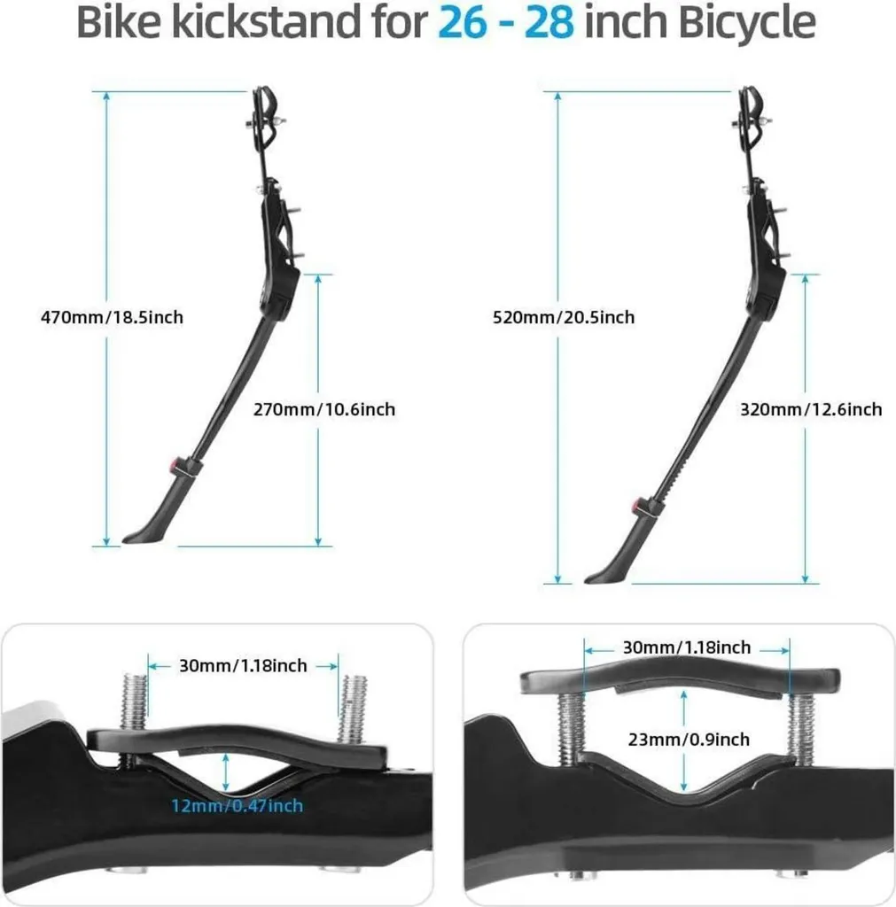 Support de vélo réglable en aluminium haute résistance CNC