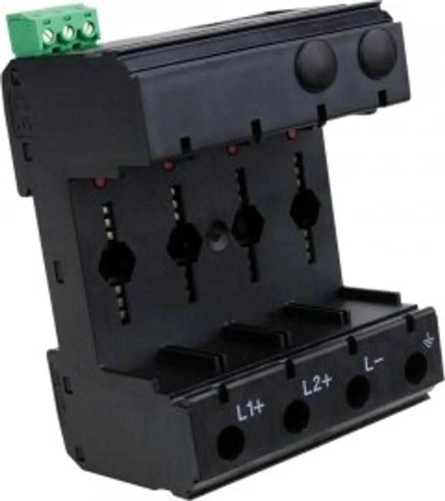 Socle de Protection antisurtension 1000V DC VAL-MS pour Rail DIN Solaire