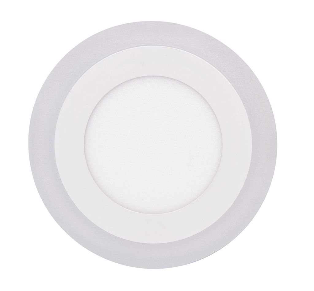 Ecolite Biely vstavaný LED panel guľatý 145mm 6W+3W Obrázok produktu 