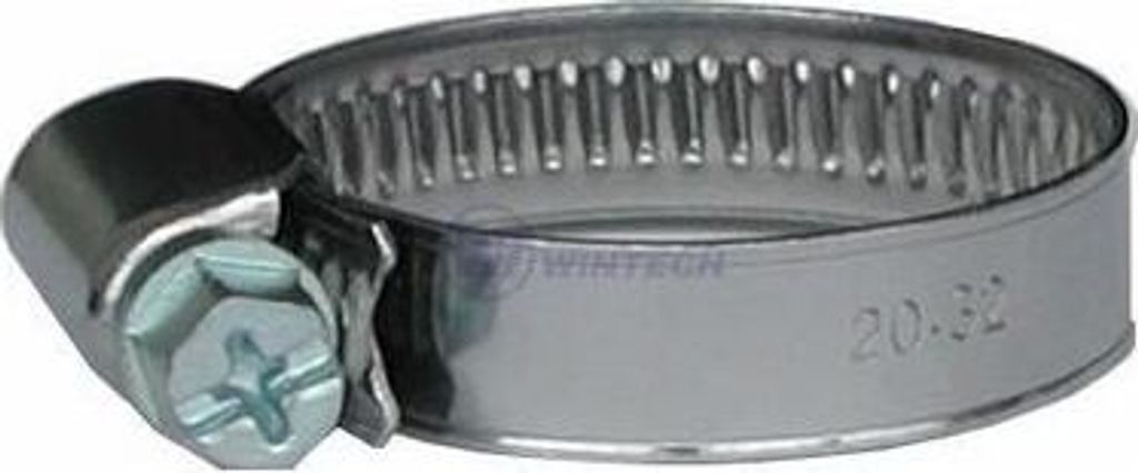 Schlauchschelle W2, 110-130mm, Edelstahl A2 / Packung 1 St.