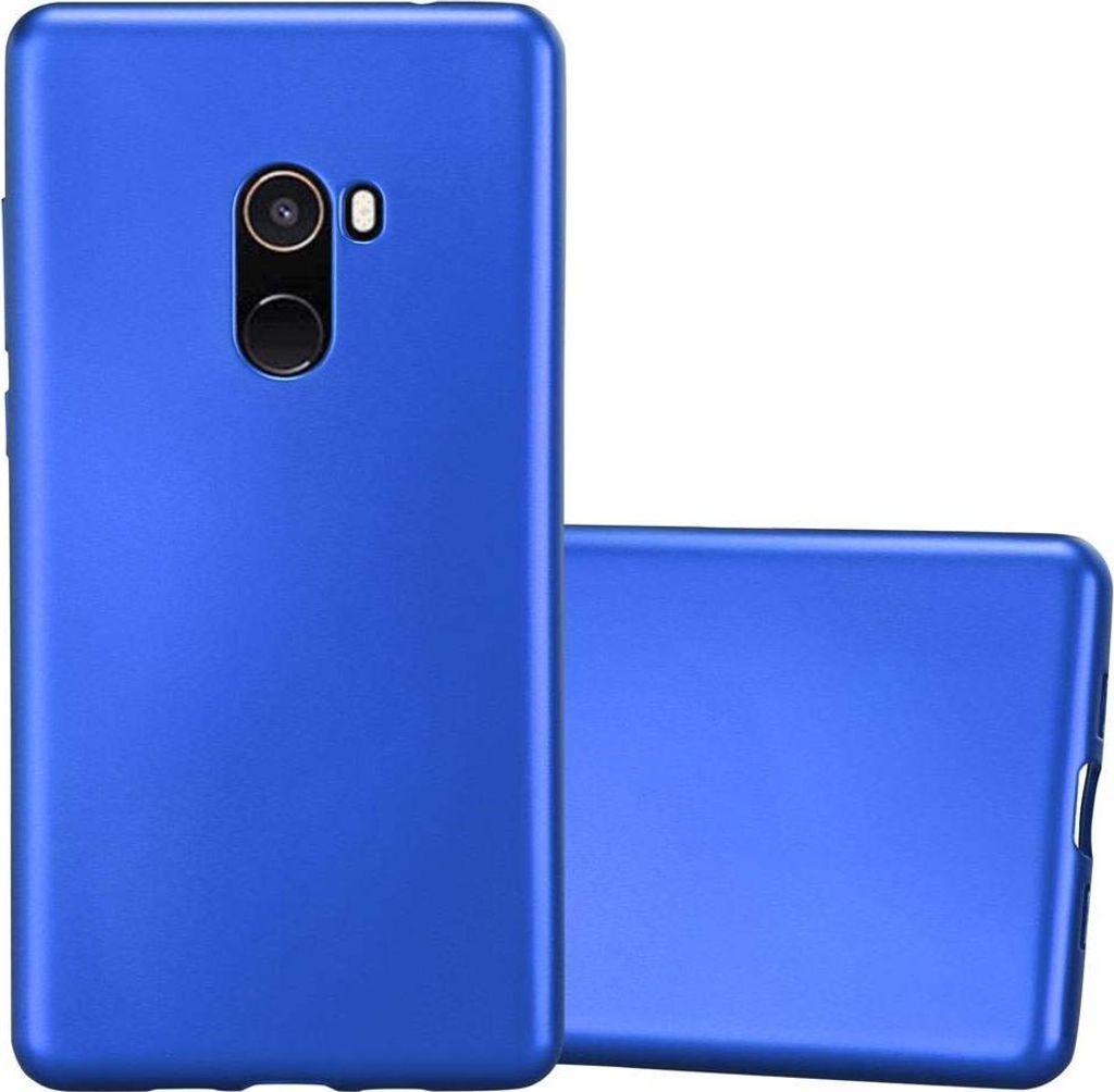 Cadorabo Schutzhülle für Xiaomi Mi MIX 2 Hülle in Blau Handyhülle TPU Silikon Etui Cover Case