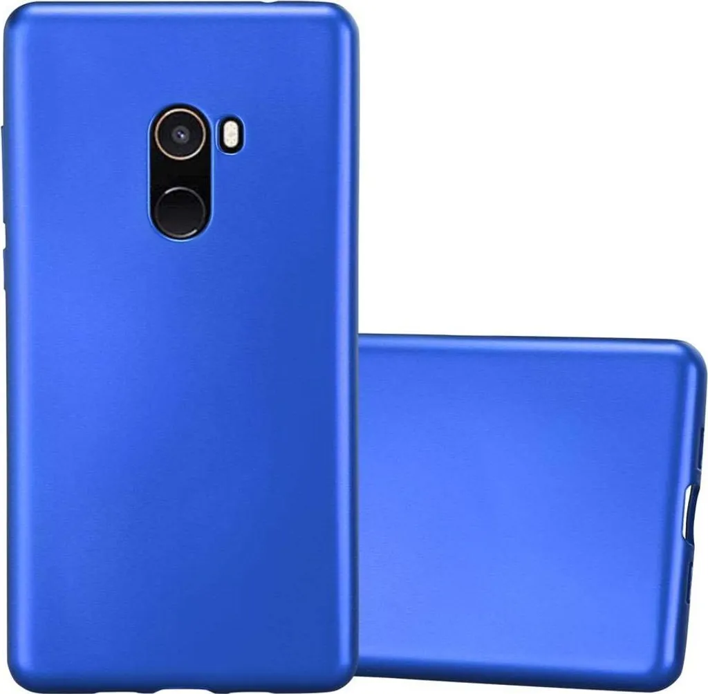 Cadorabo custodia protettiva per Xiaomi Mi MIX 2 custodia in blu telefono cellulare TPU custodia in silicone cover case