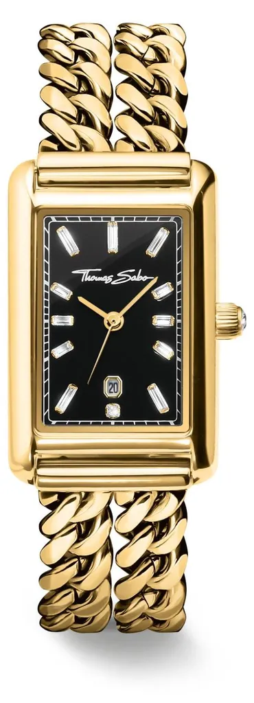 Montre Bracelet Femme Thomas Sabo Bold Elegance en Acier Inoxydable Chic