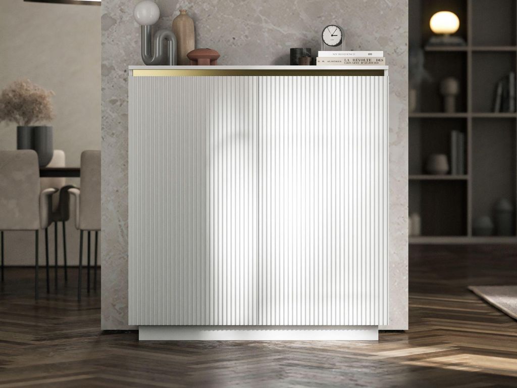 Kommode TV SELENE von Lindner Möbel – zweitürig – 110,8cm x Produktbild 