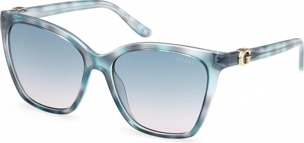 Lunettes de soleil Guess bleues anti-éblouissement pour yeux sensibles