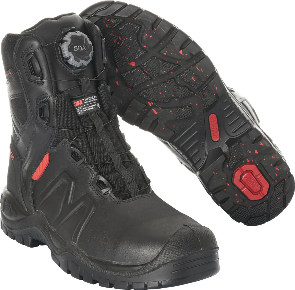 Bottes de sécurité de chantier MASCOT Noir F0463 Taille 48 Confort
