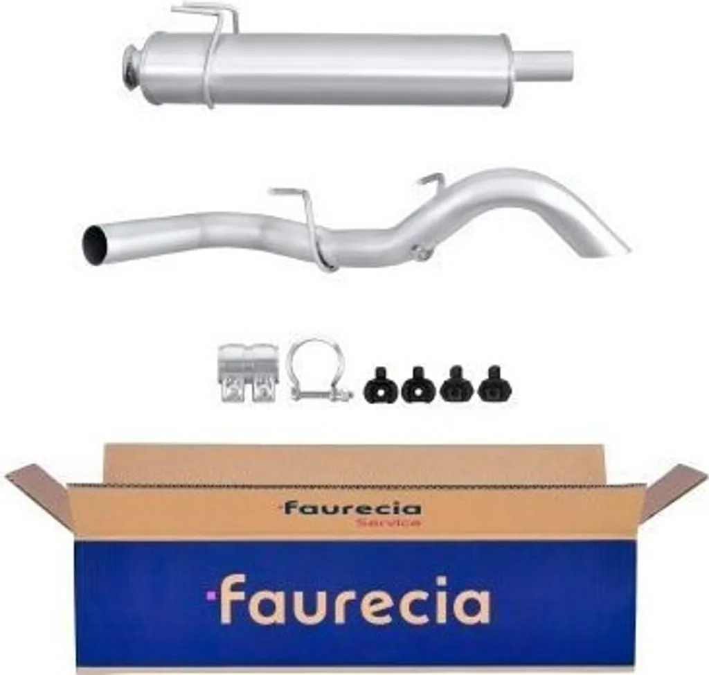 Silencieux arrière HELLA pour Movano (X70) Acier traité OE 7700302363