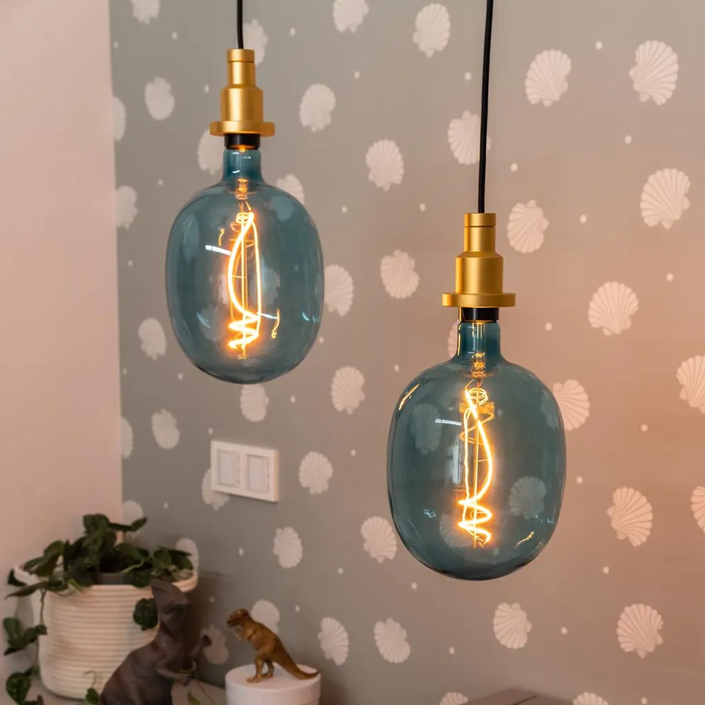 Ampoule LED Décorative Bleue E27 OSRAM 1906 à Filament Variable 100lm - 8