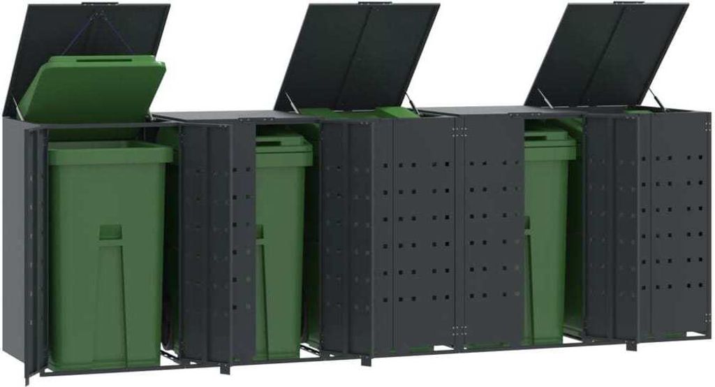 VidaXL 3279985, Antracyt, 3450 mm, 790 mm, 1170 mm Zdjęcie produktu 