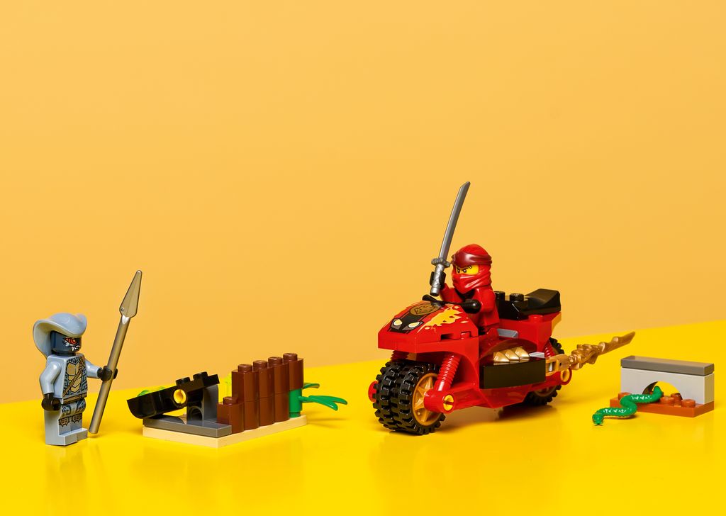 LEGO 71734 NINJAGO Kais Feuer-Bike, Motorrad Spielzeug Set Produktbild 6