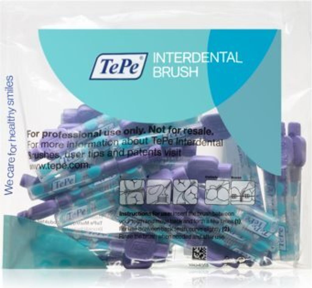 TePe Original Interdental Brushes Purple 1.1mm 25 Pieces - Produktbild 8