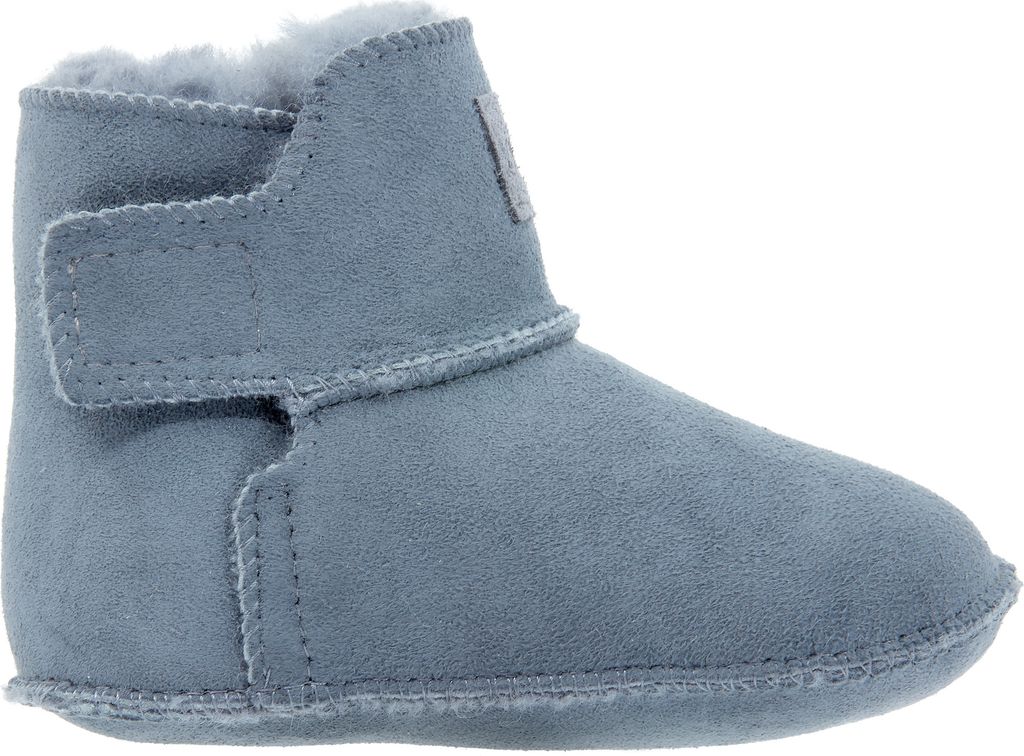 Vanuba - Kinder Hausschuhe Kiko Moderne Pantoffeln Natur Wolle K001 Grau, Größe 20 EU