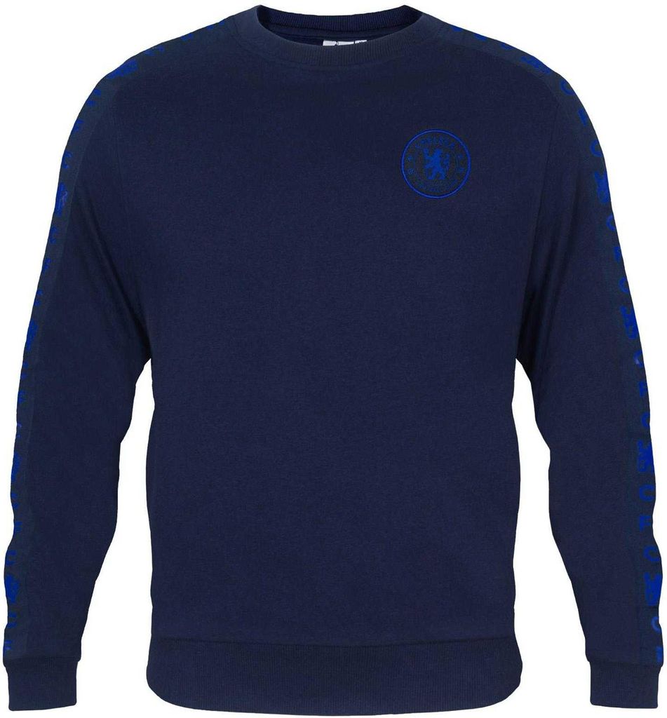 Chelsea FC - Sweatshirt für Herren, verklebt GF1321 (M) (Dunkles Marineblau)