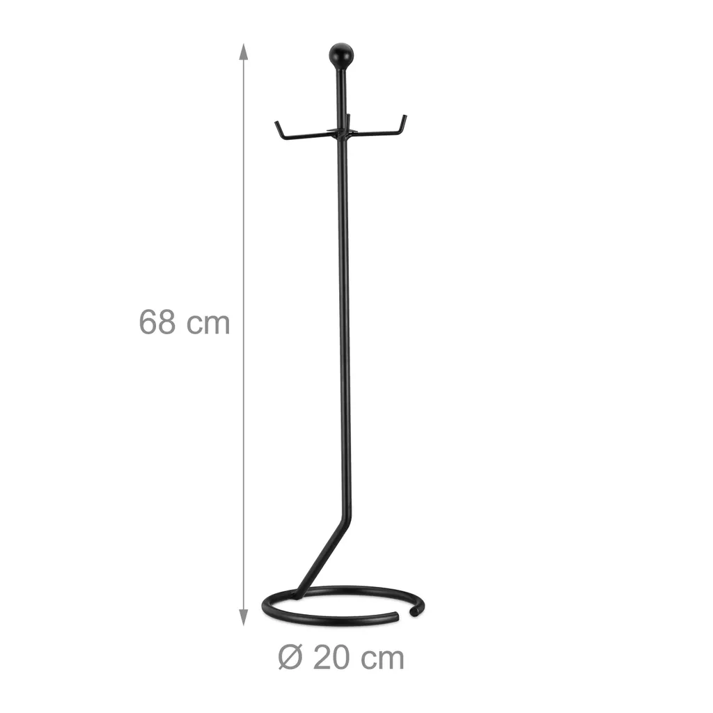 Serviteur de cheminée design avec 5 accessoires indispensables noir mat - 4