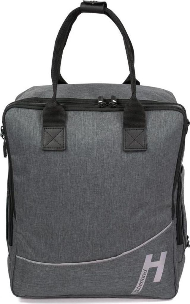 Haberland Unisex Fahrrad- Rucksack More Than Work; RKS384 35 in grau (Größe: 16 Liter)