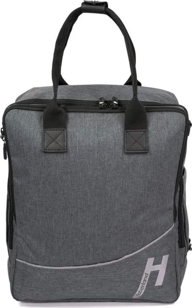 Sac à dos ergonomique Haberland anthracite pour éviter le mal de dos