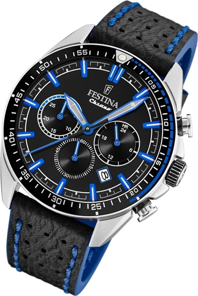FESTINA F20377/3 Montre Homme Bracelet cuir Chrono Date Image du produit 