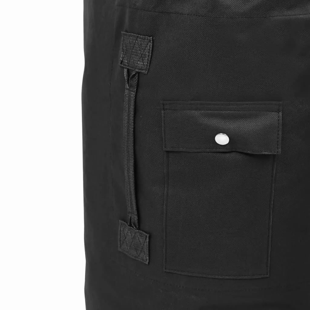 Sac marin militaire 85 L noir pour transporter vos objets lourds - 5
