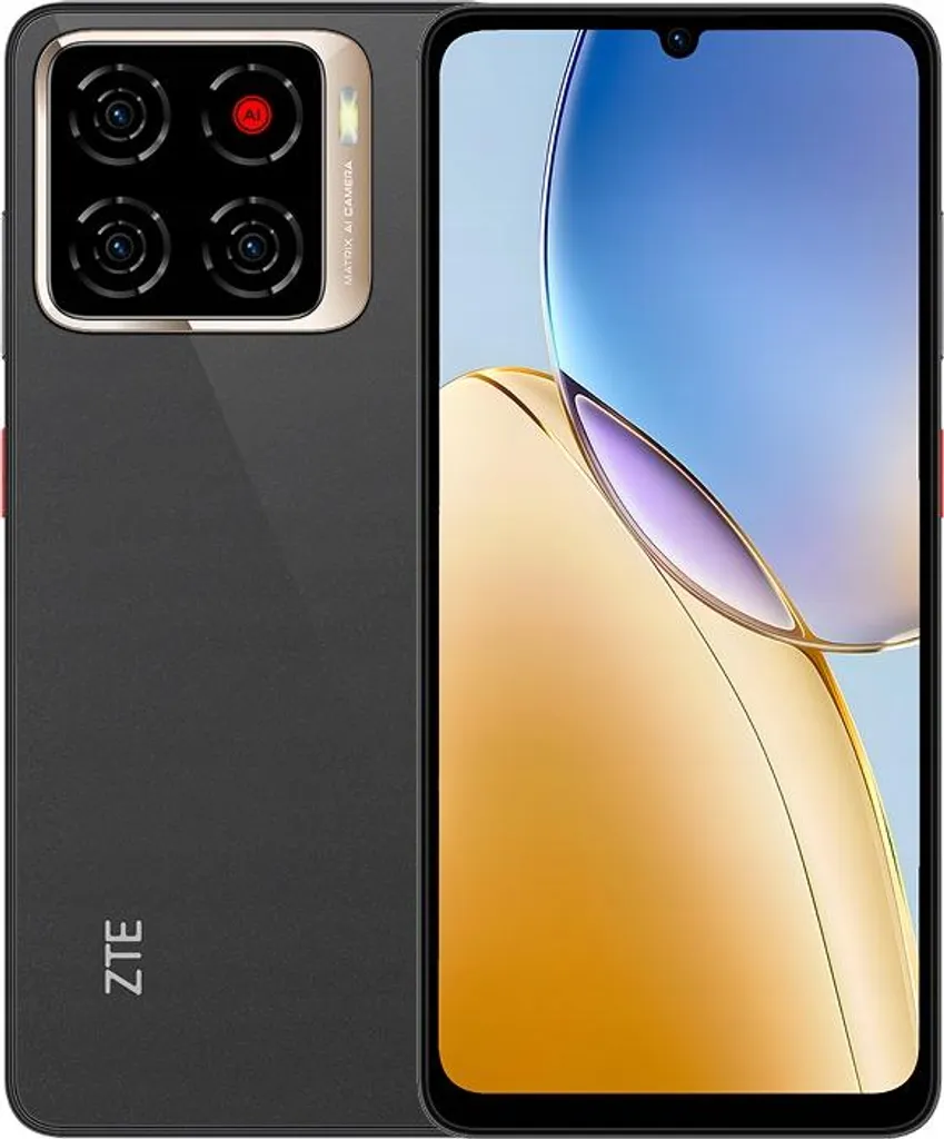Smartphone ZTE Blade A56 4GB 128GB Black - Mobile Android Débloqué