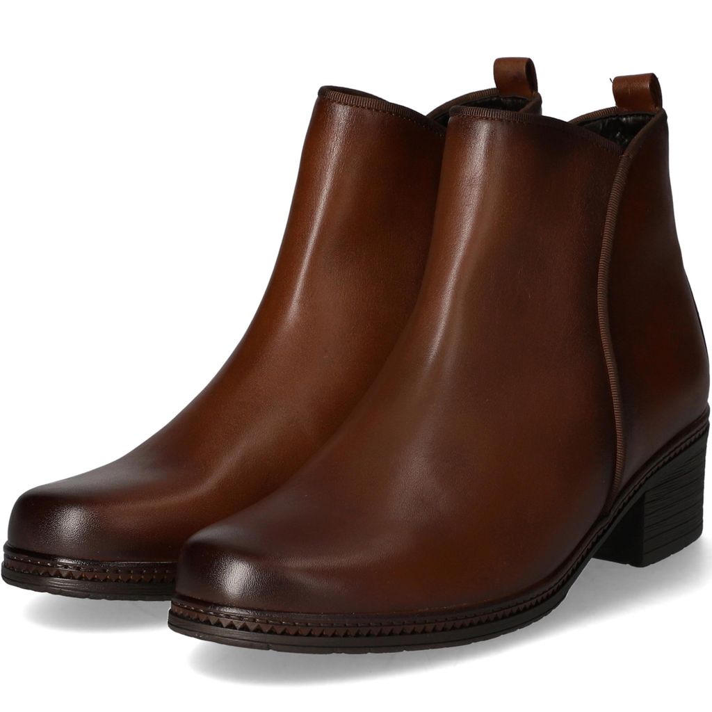Stiefeletten, 10-Englisch:41/2, Color:braun