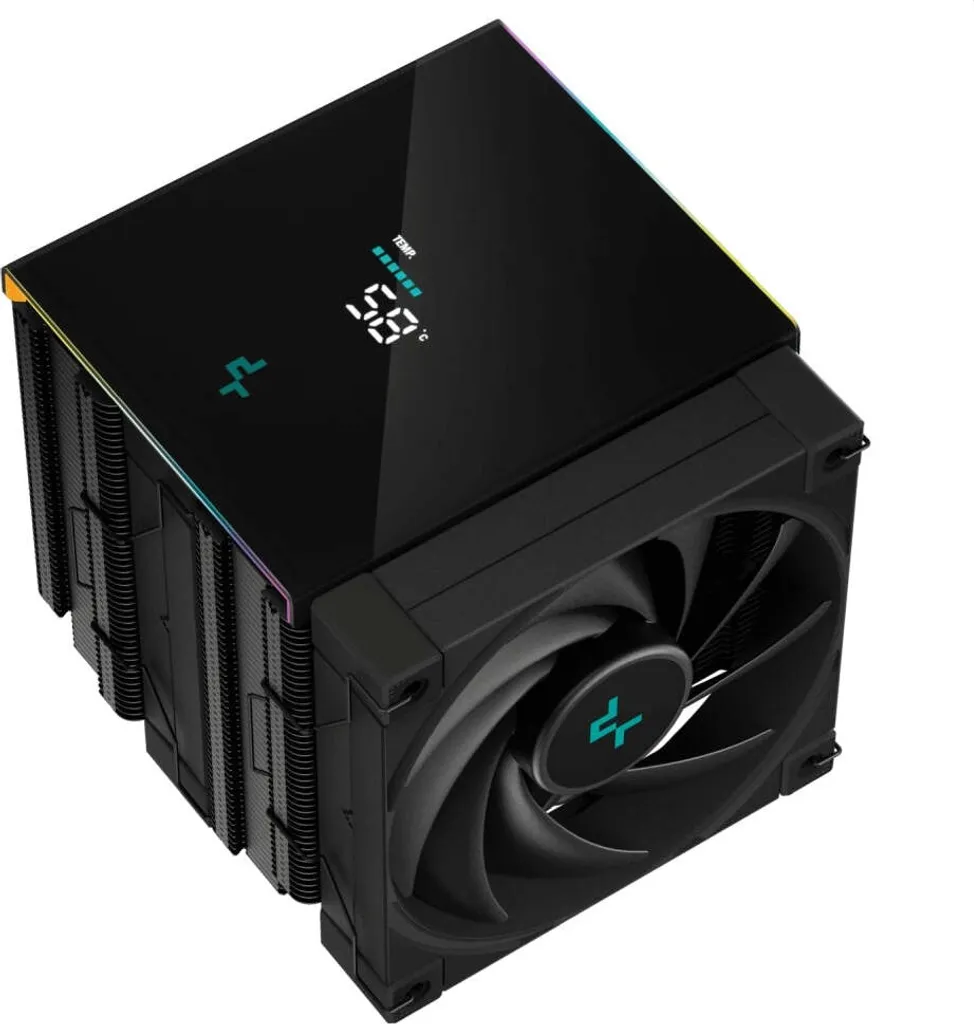 Refroidisseur CPU Deepcool AK620 DIGITAL pour Gaming Intense et Travail - 17