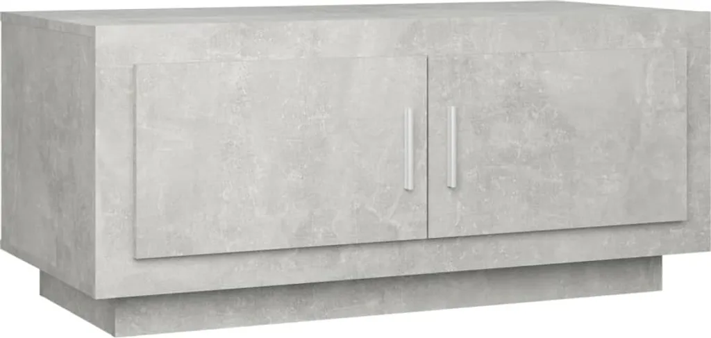 Tavolino Basso Grigio Cemento 102x50 cm | Qualità e Stile Industrial