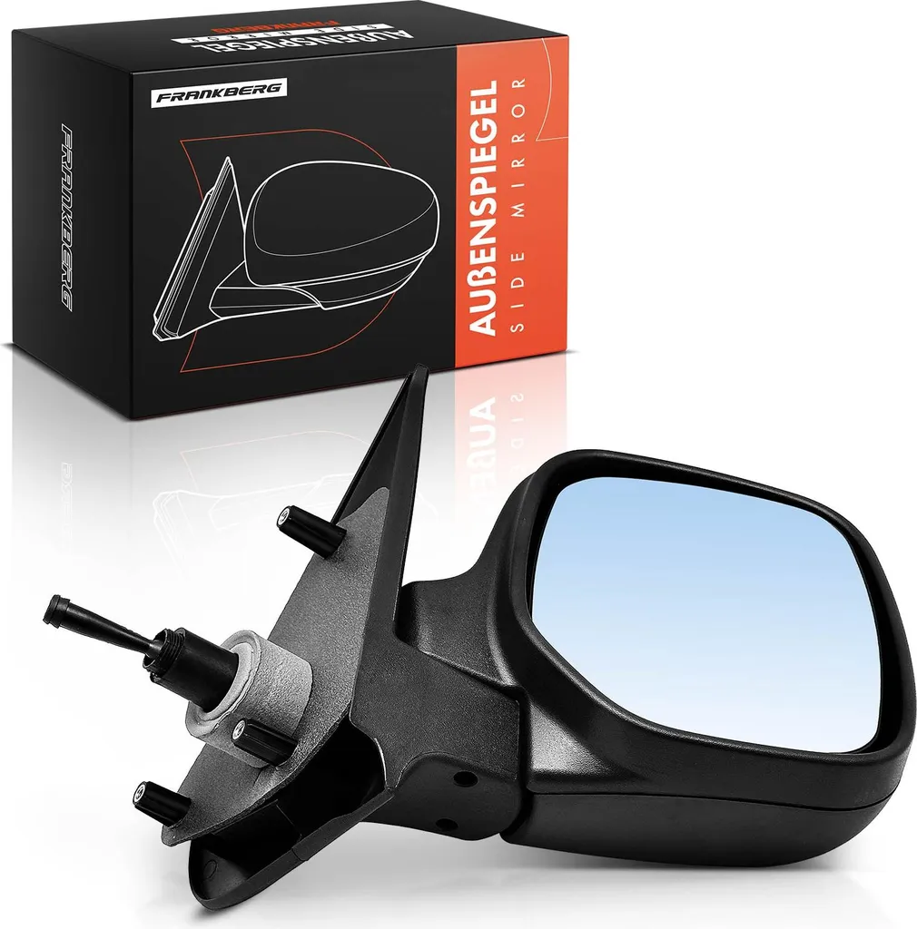 Rétroviseur droit robuste Citroën Berlingo 1996-2015 avec miroir clair