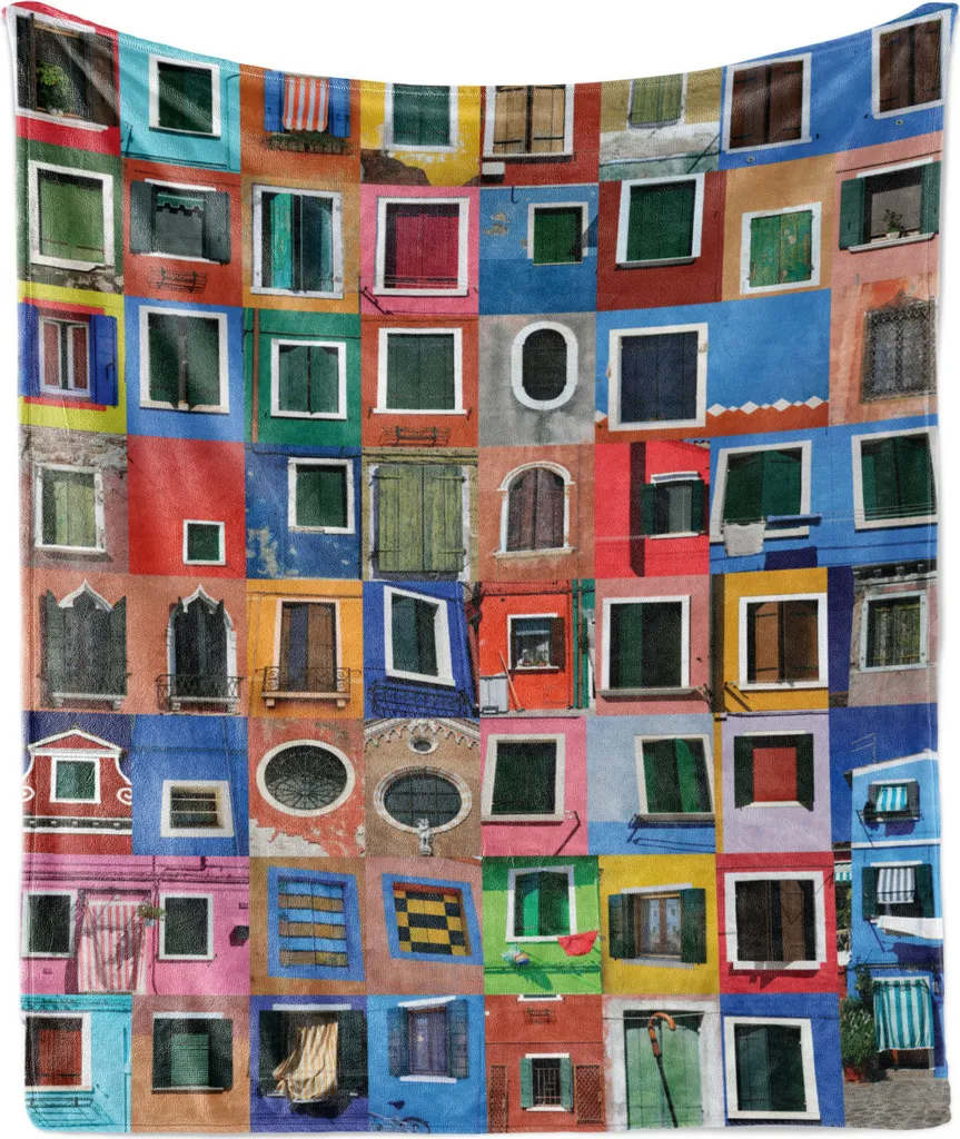 Coperta Regalo ABAKUHAUS Mediterranean Village 125x175 Soft