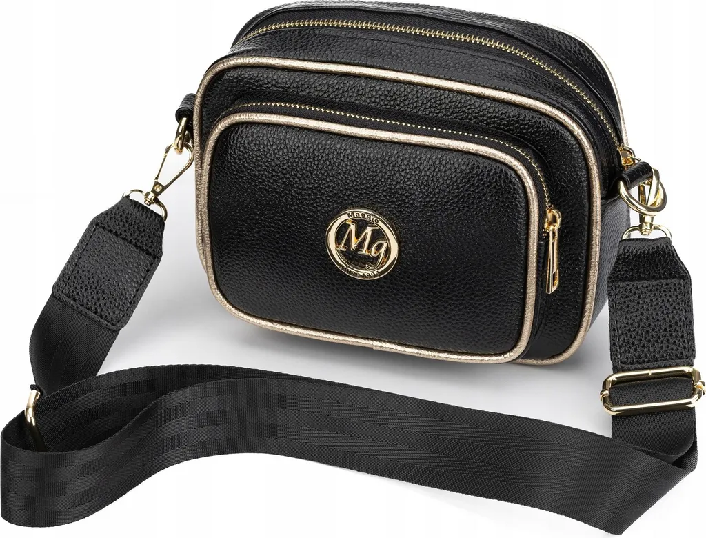 Borsa a Tracolla Maggio Nera | Comodità e Stile per Ogni Giorno