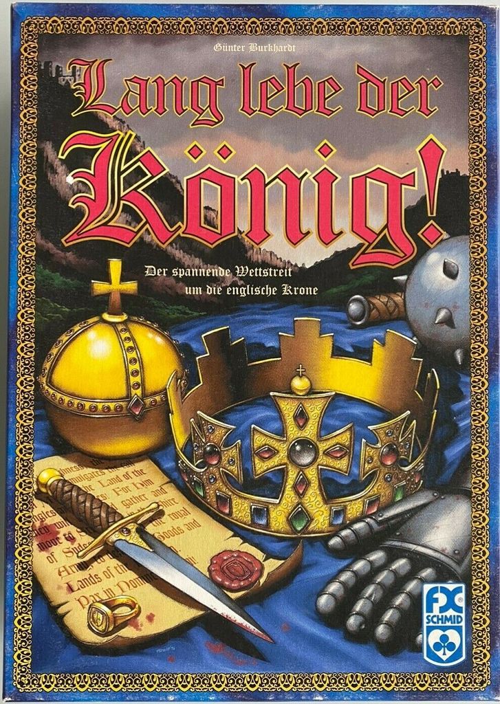 Brettspiel FX Schmid - Lang lebe der König! - Der spannende Wettstreit um die englische Krone