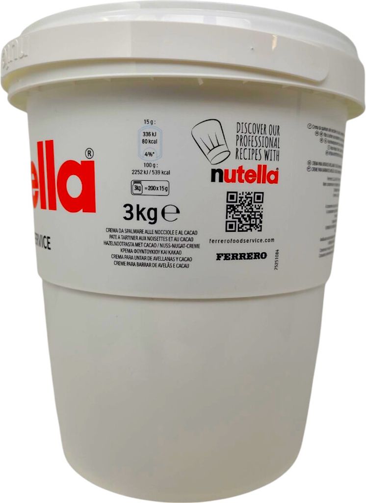 Nutella im XL Kunststoffeimer mit praktischem Tragegriff Produktbild 19