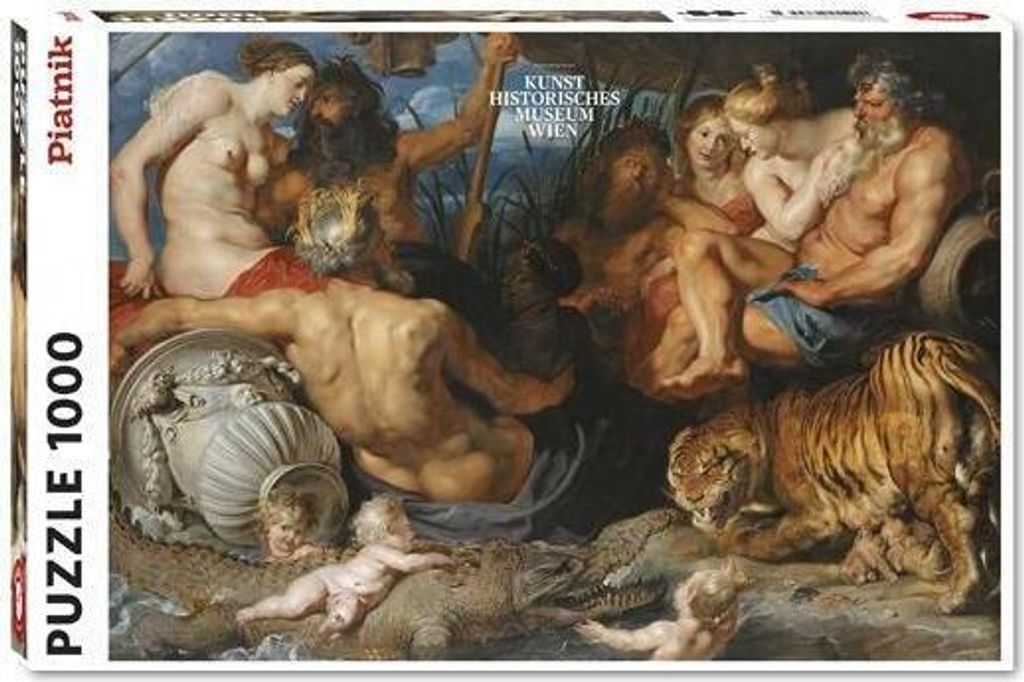 Rubens: 4 Flüsse Puzzle, 1000 Teile für Erwachsene Produktbild 