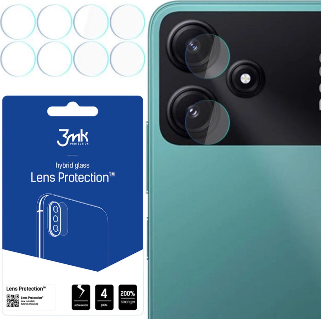3mk Lens Protection Kameraschutz fr Poco M6 Pro 5G