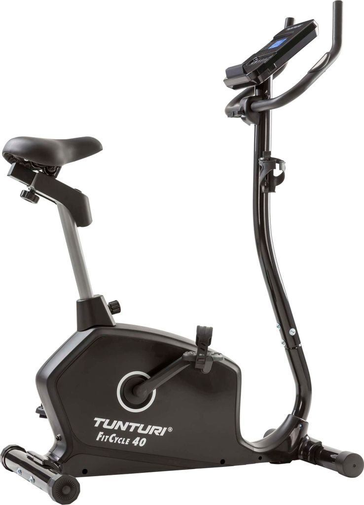 Tunturi Ergometer FitCycle 40i - Heimtrainer fahrrad - Fitnessfahrrad für Zuhause - Bluetooth - 16 Widerstandsstufen - 23 Programme - Herzfrequenz...