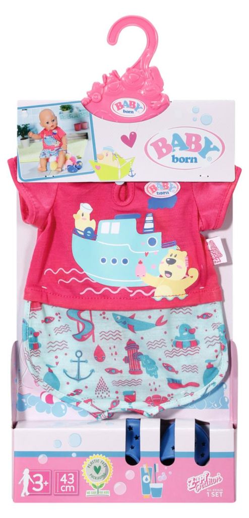 BABY born 830628, Puppen-Kleiderset, 3 Jahr(e), 131 g Produktbild 
