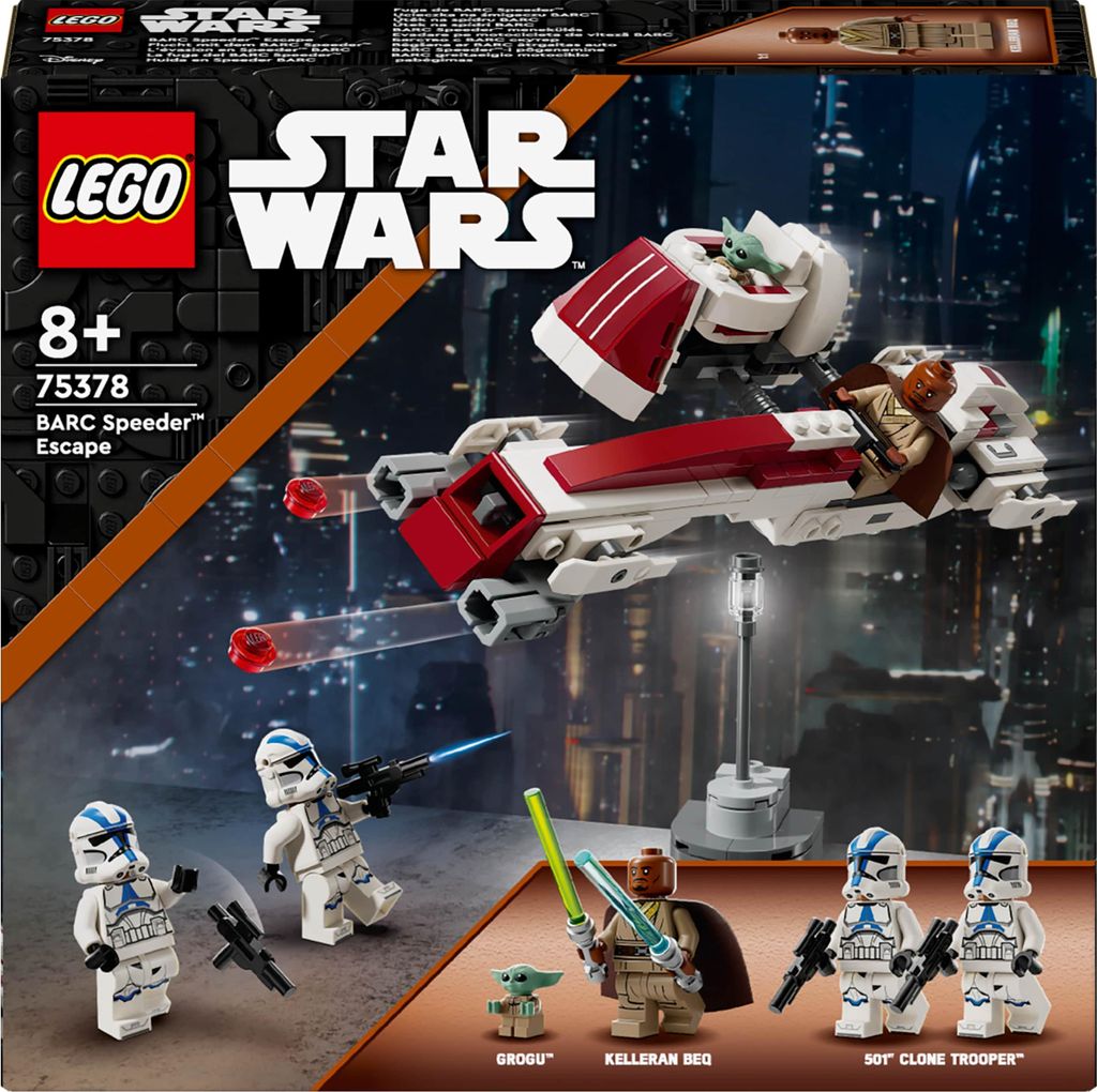 LEGO Star Wars Fuite du BARC Speeder 75378 Jeu de Image du produit 