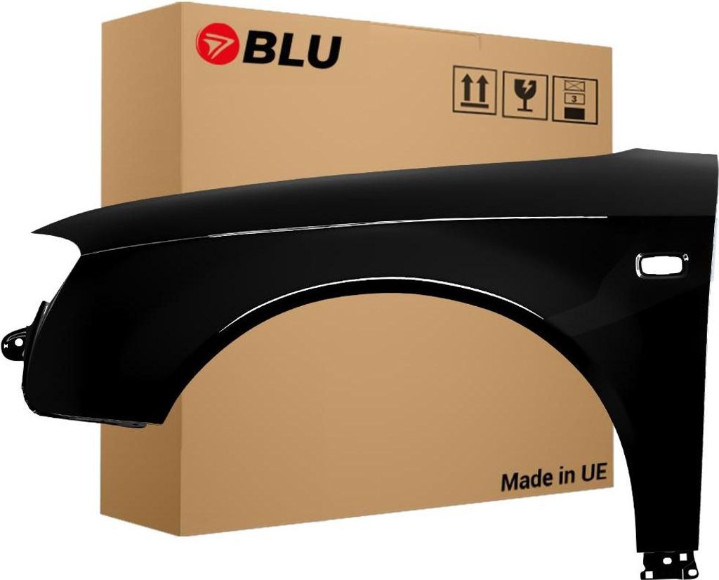 BLU Aile Compatible avec Audi A4 B7 LY9B Gauche Schwarz Image du produit 