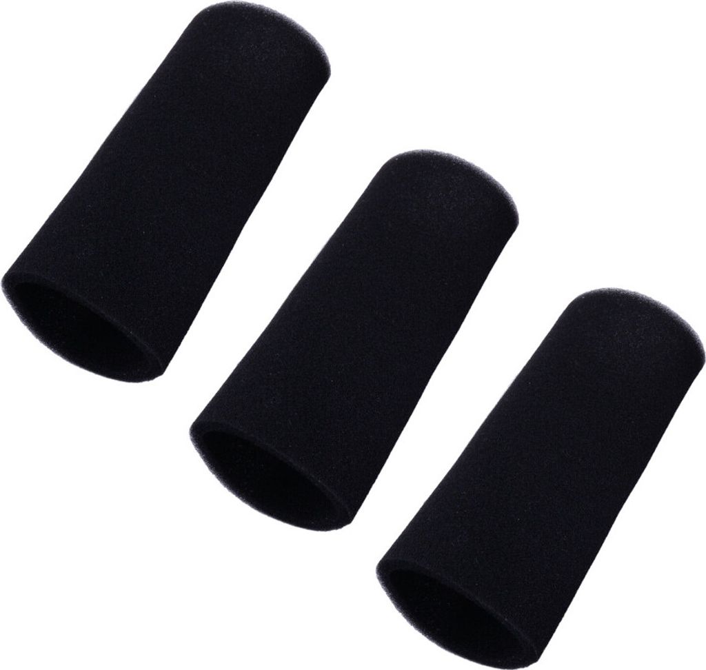 3x Schaumstoff-Filter / Schaumfilter / Filterschaum für Bosch BBH51830/01/03 BBH51840/01/03 BBH52550/01/02/03 BBH625 m1/01/02 BBH625 W60/01/02