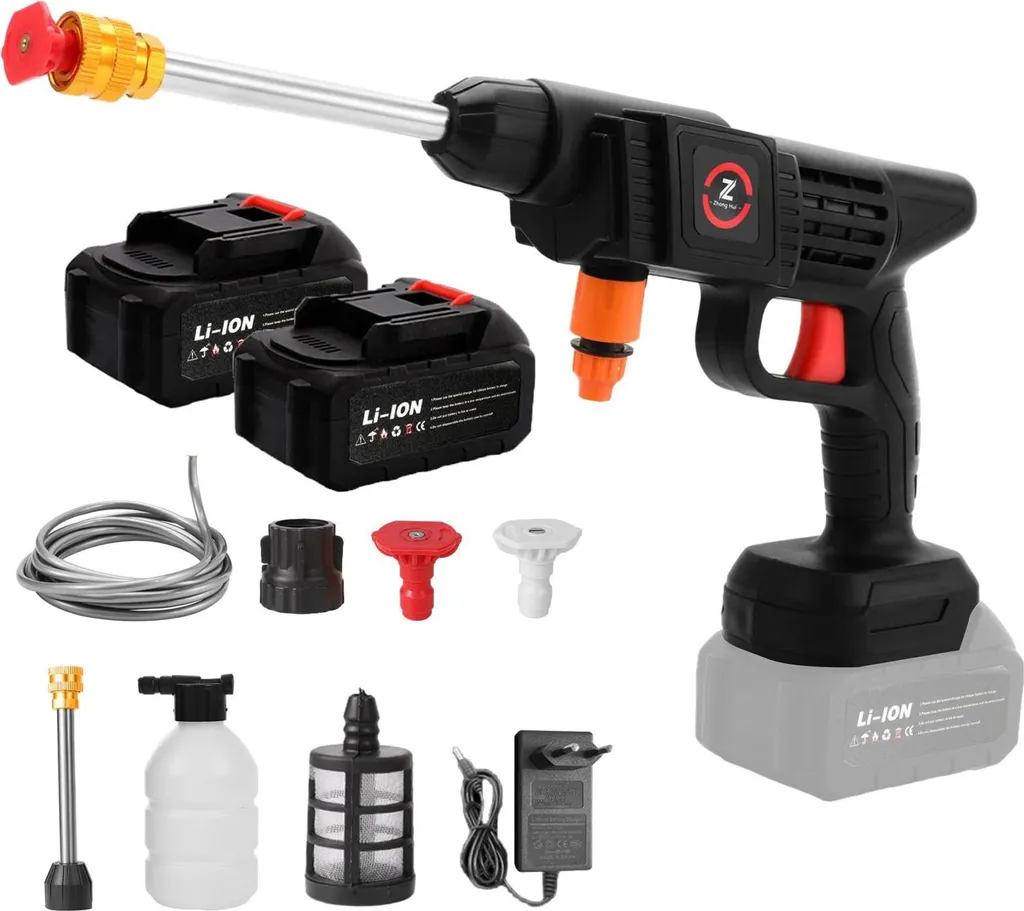 Idropulitrice Rossa Makita 18V Compatibile | 50 Bar Lavaggio Casa