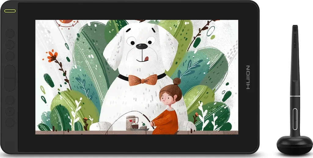 Écran de Dessin Interactif Huion Kamvas 12 Full HD Moniteur pour Artiste